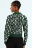 Geo Styled Cardigan - Green sold by Edgars 