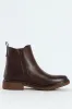 Belinda Lug Sole Chelsea Boot - Chocolate sold by Edgars