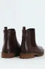 Belinda Lug Sole Chelsea Boot - Chocolate sold by Edgars