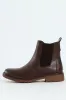 Belinda Lug Sole Chelsea Boot - Chocolate sold by Edgars
