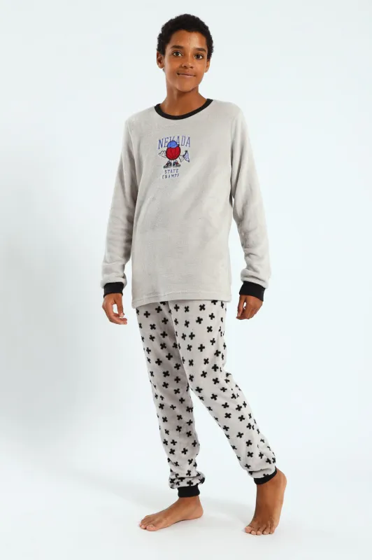 Boys Nevada State Champs Print Sleep Set - Grey sold by Edgars 