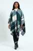 Check Shawl - Blue sold by Edgars