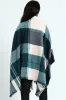 Check Shawl - Blue sold by Edgars