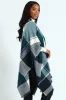 Check Shawl - Blue sold by Edgars