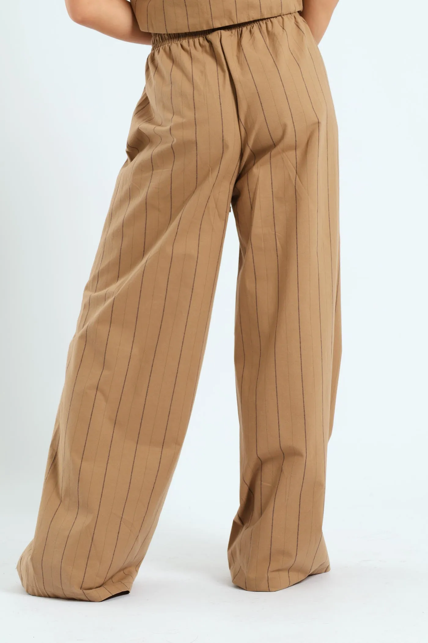 Stripe Relaxed Pants - Tan sold by Edgars product image thumbnail 2