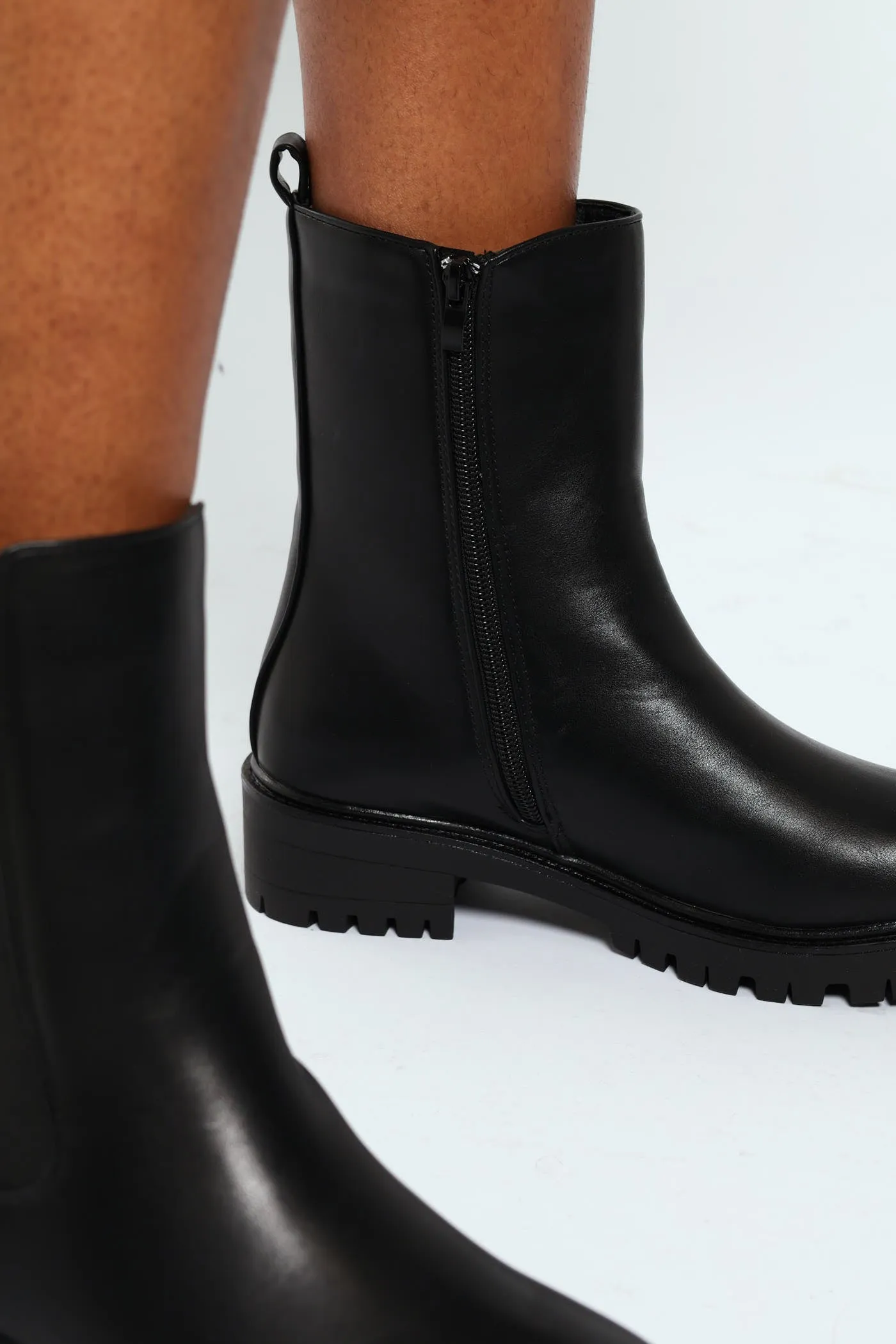 Chunky Cleated Boot - Black sold by Edgars product image thumbnail 3