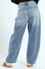Forward Seam Barrel Jean - Mid Blue sold by Edgars 