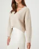 Regular V-Neck Pullover Sweater - Oatmeal sold by Edgars