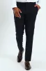Slim Fit Viscose Blend Suit Trouser - Navy sold by Edgars