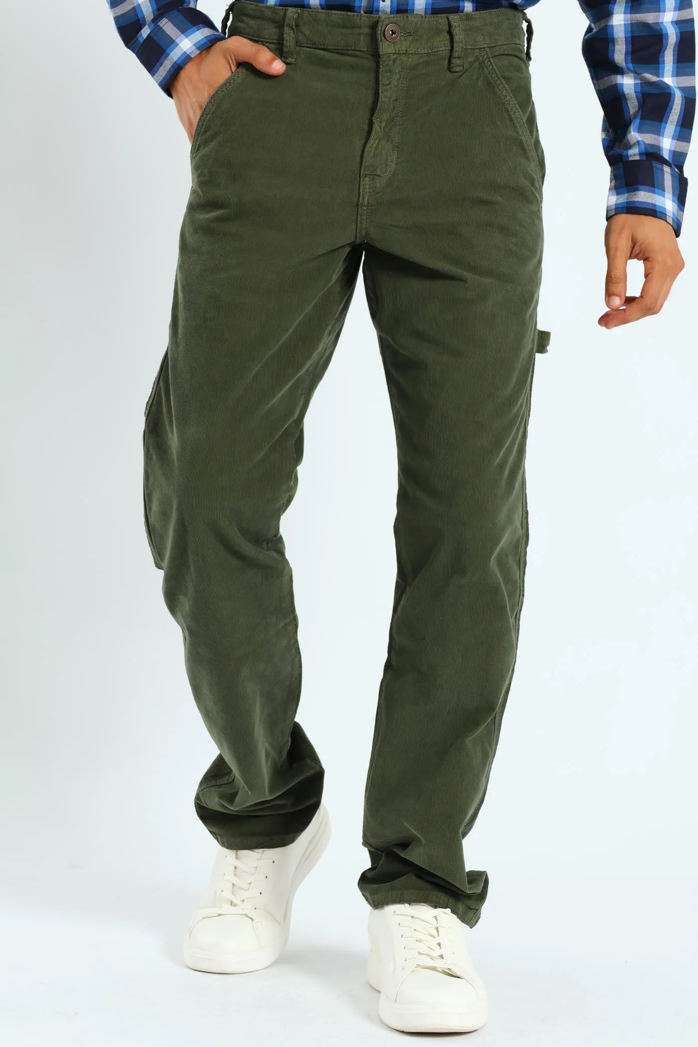 Corduroy Pants - Olive sold by Edgars