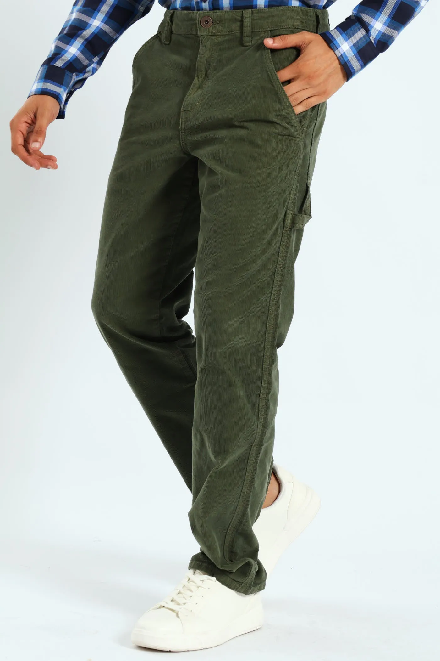 Corduroy Pants - Olive sold by Edgars product image thumbnail 3