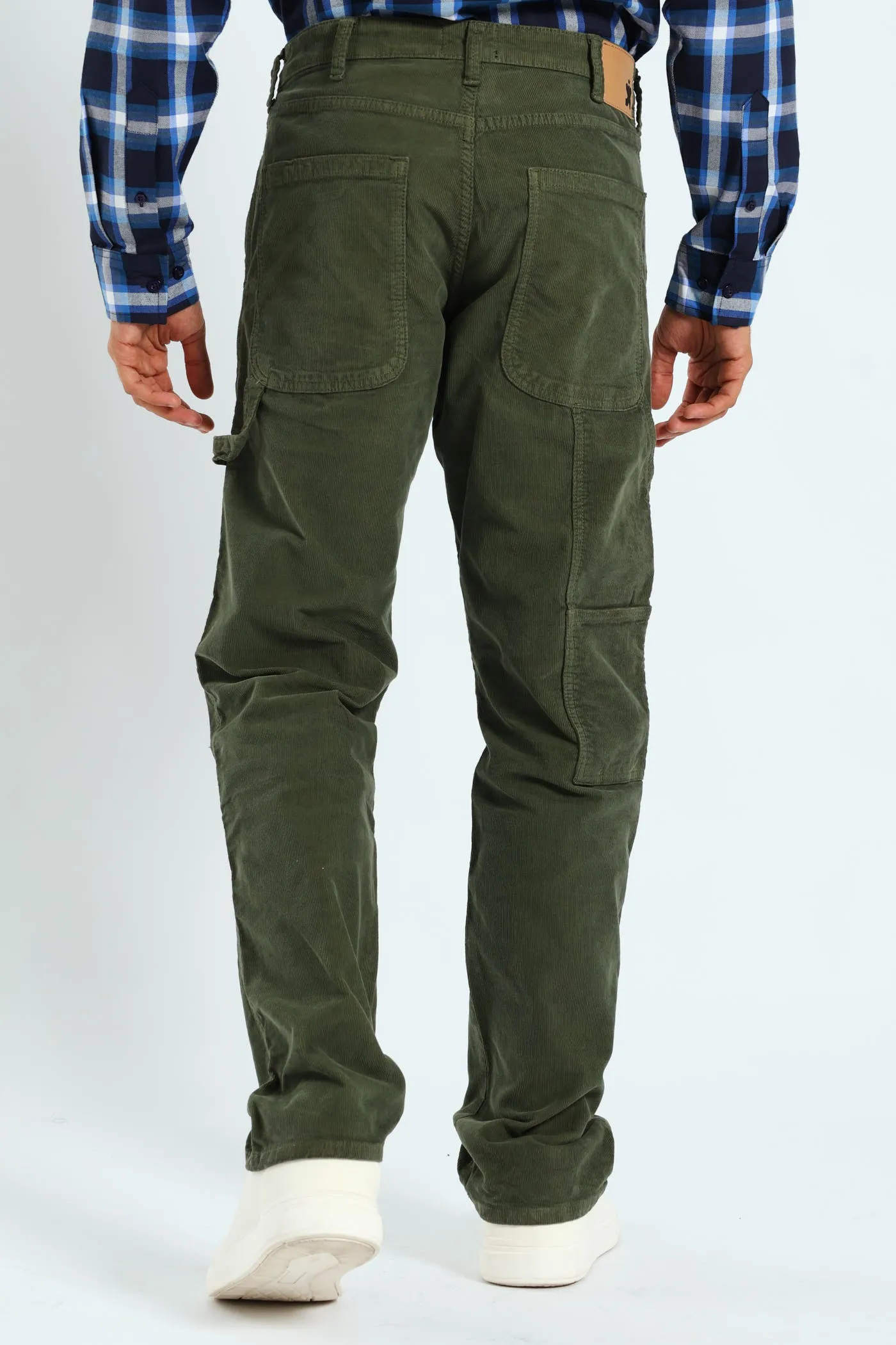 Corduroy Pants - Olive sold by Edgars product image thumbnail 2