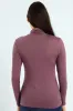 Basic Poloneck - Plum sold by Edgars 