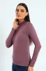 Basic Poloneck - Plum sold by Edgars 