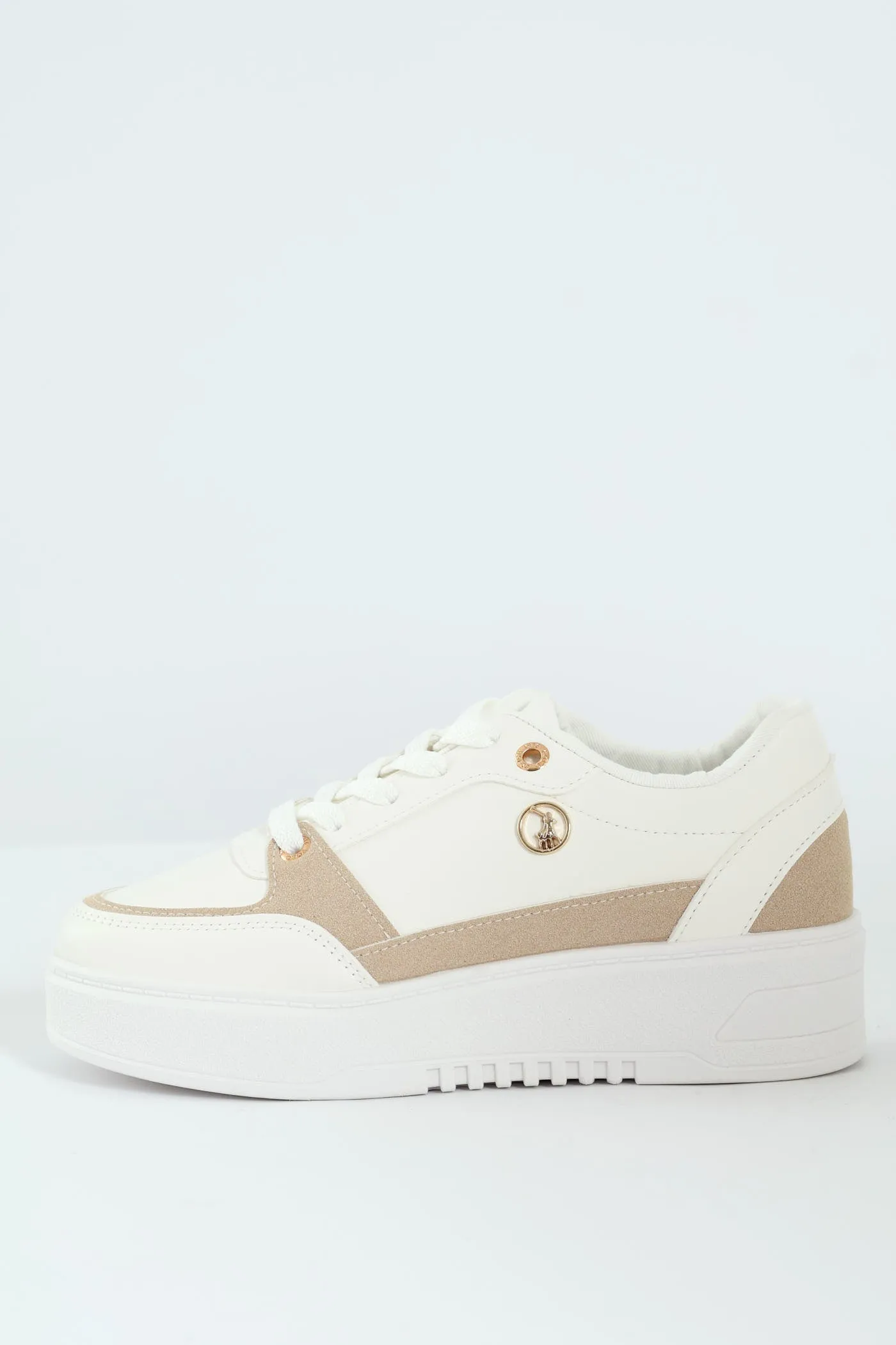 Trim Platform Lace Up Sneaker - White sold by Edgars product image thumbnail 5