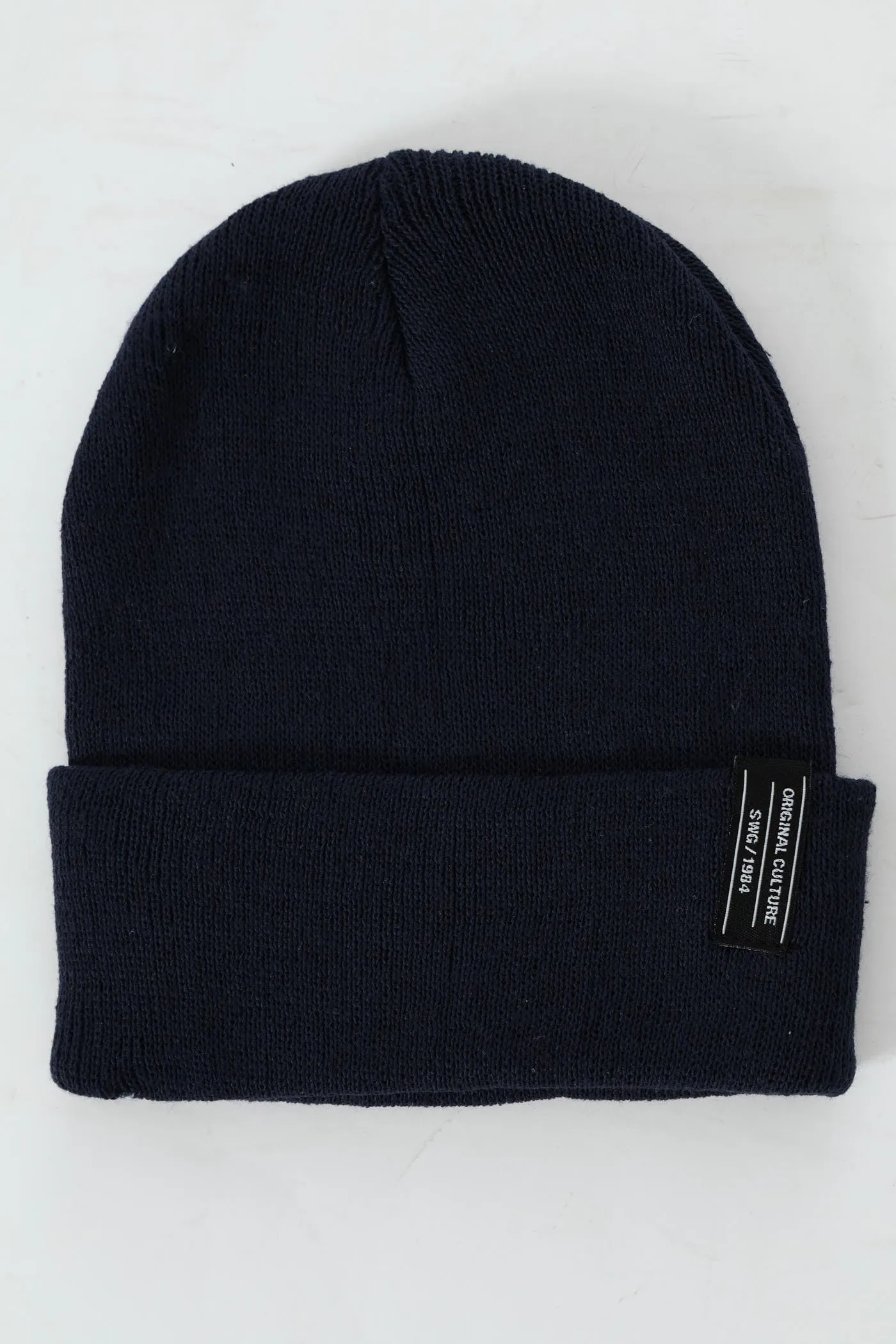 Original Culture Beanie - Navy sold by Edgars