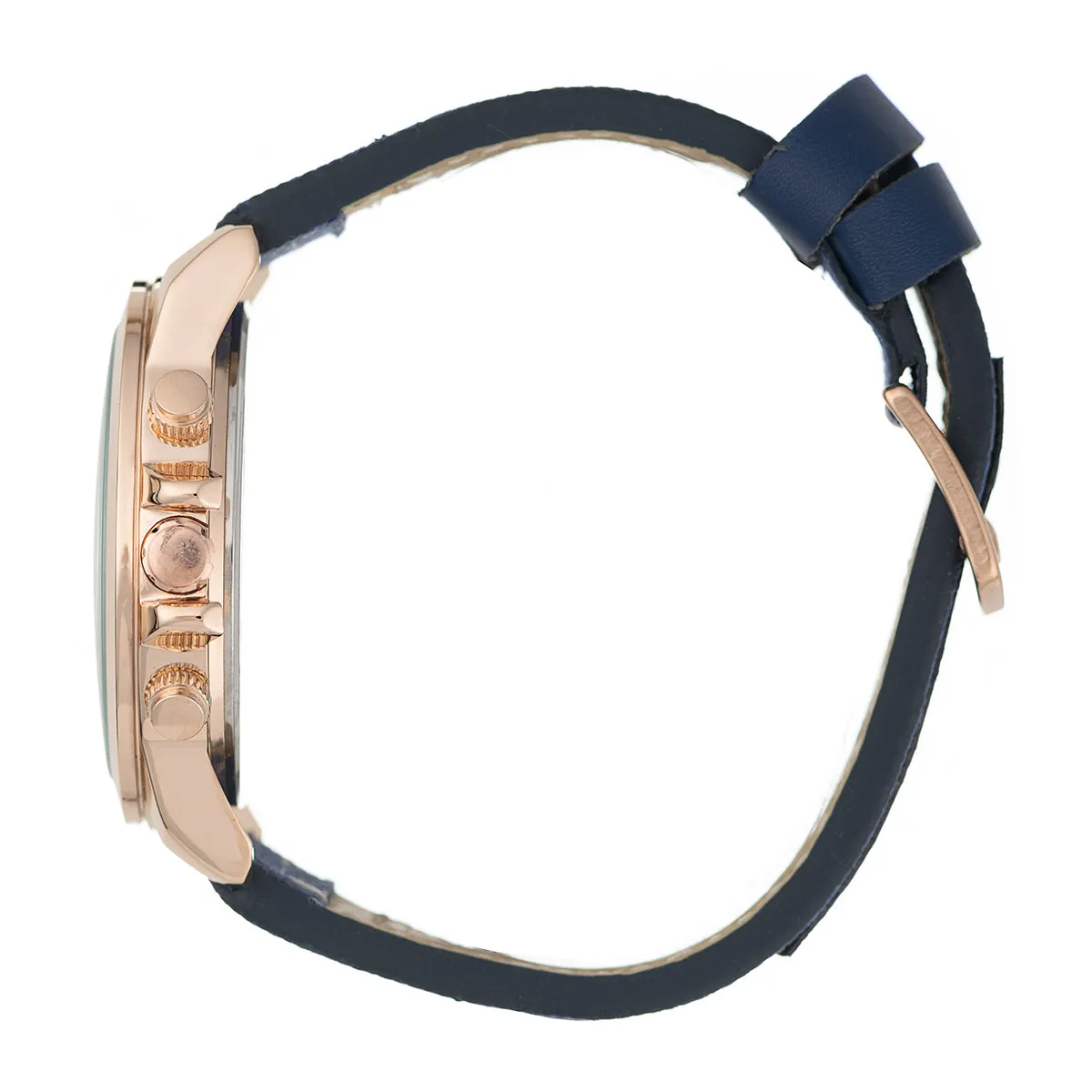 45MM Case Blue Dial & Strap Watch - Rose Gold sold by Edgars product image thumbnail 3