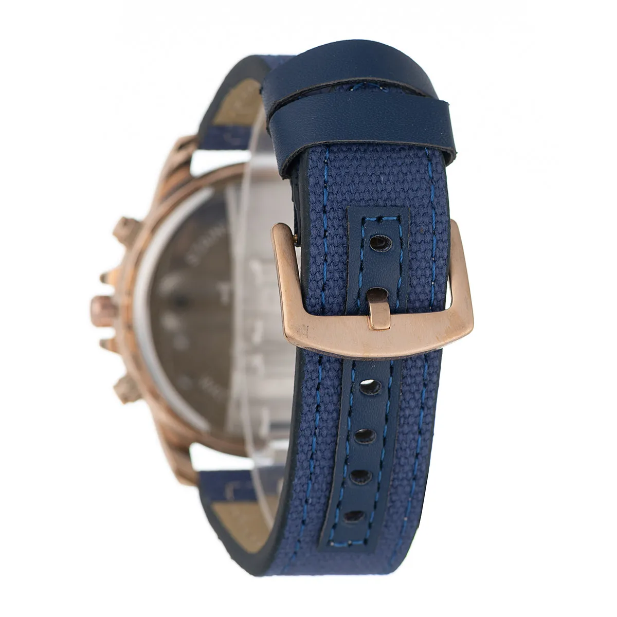 45MM Case Blue Dial & Strap Watch - Rose Gold sold by Edgars product image thumbnail 2