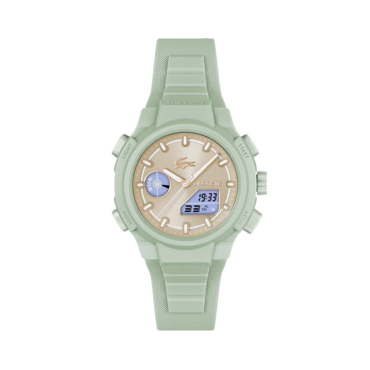 40MM TR90 Case & Dial With Silicone Strap - Green sold by Edgars