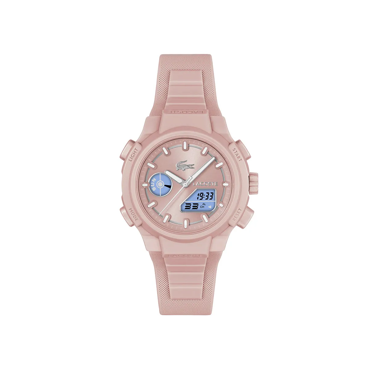40MM Blush Dial & Silicone Strap - Pink sold by Edgars