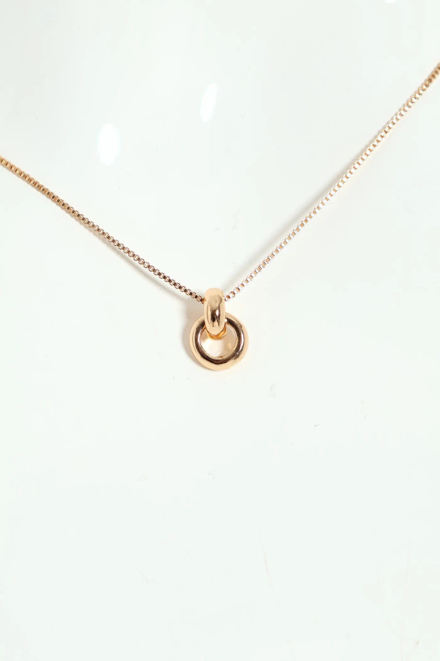 Doorknocker Pendant Necklace - Gold sold by Edgars product image thumbnail 2