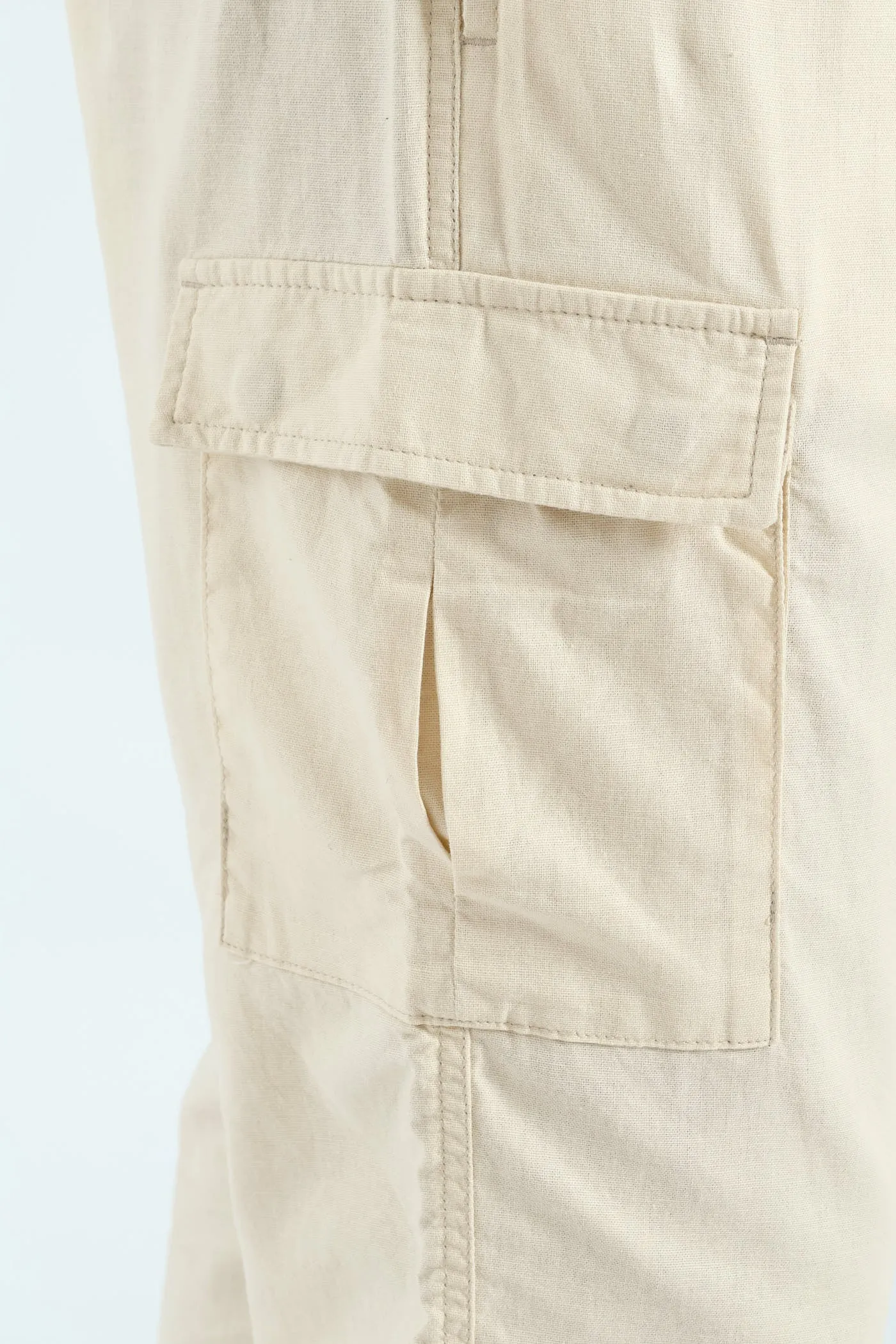 Linen Cargo Pants - Stone sold by Edgars product image thumbnail 2