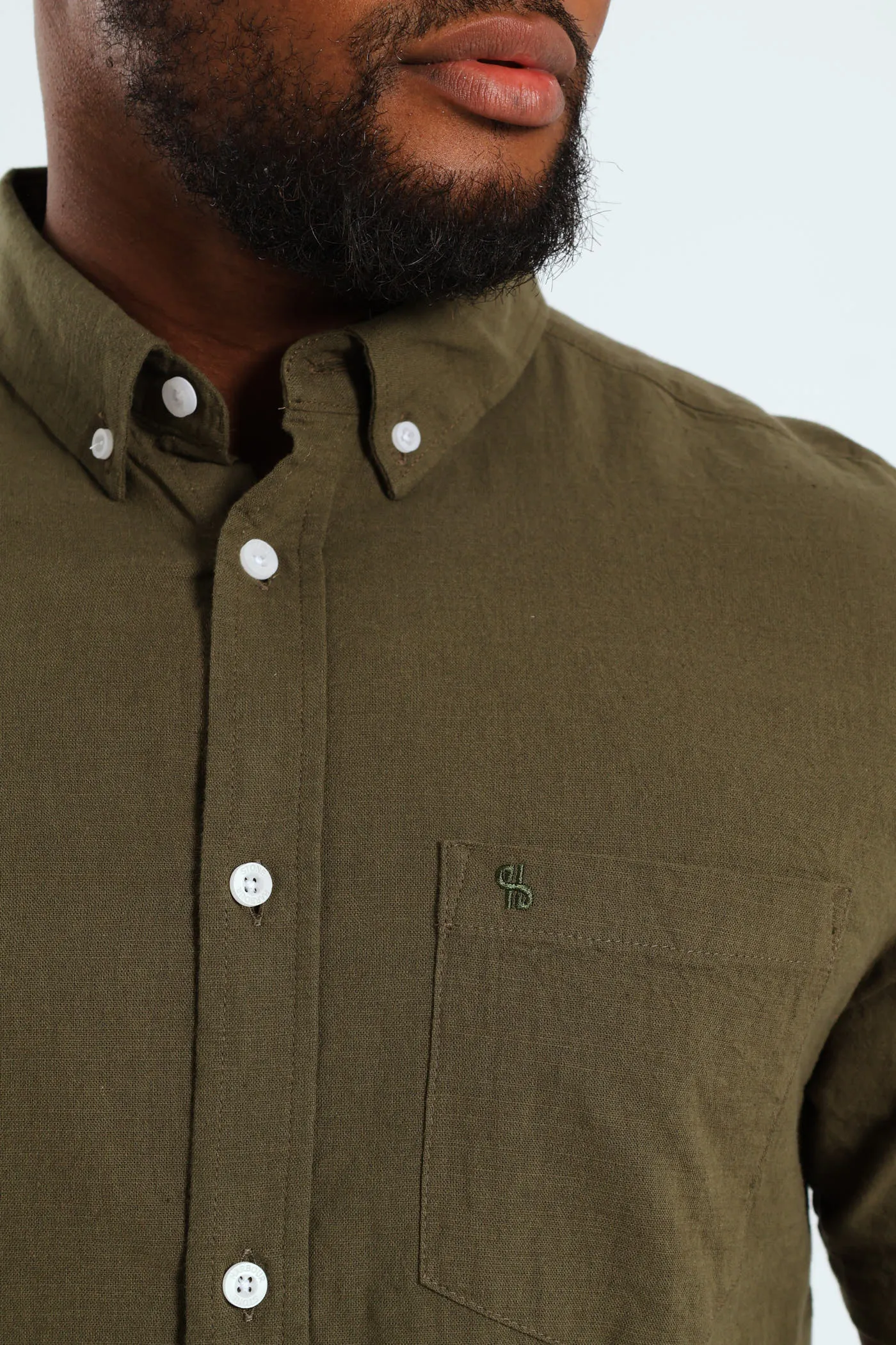 Short Sleeve Slub Shirt - Fatigue sold by Edgars product image thumbnail 4