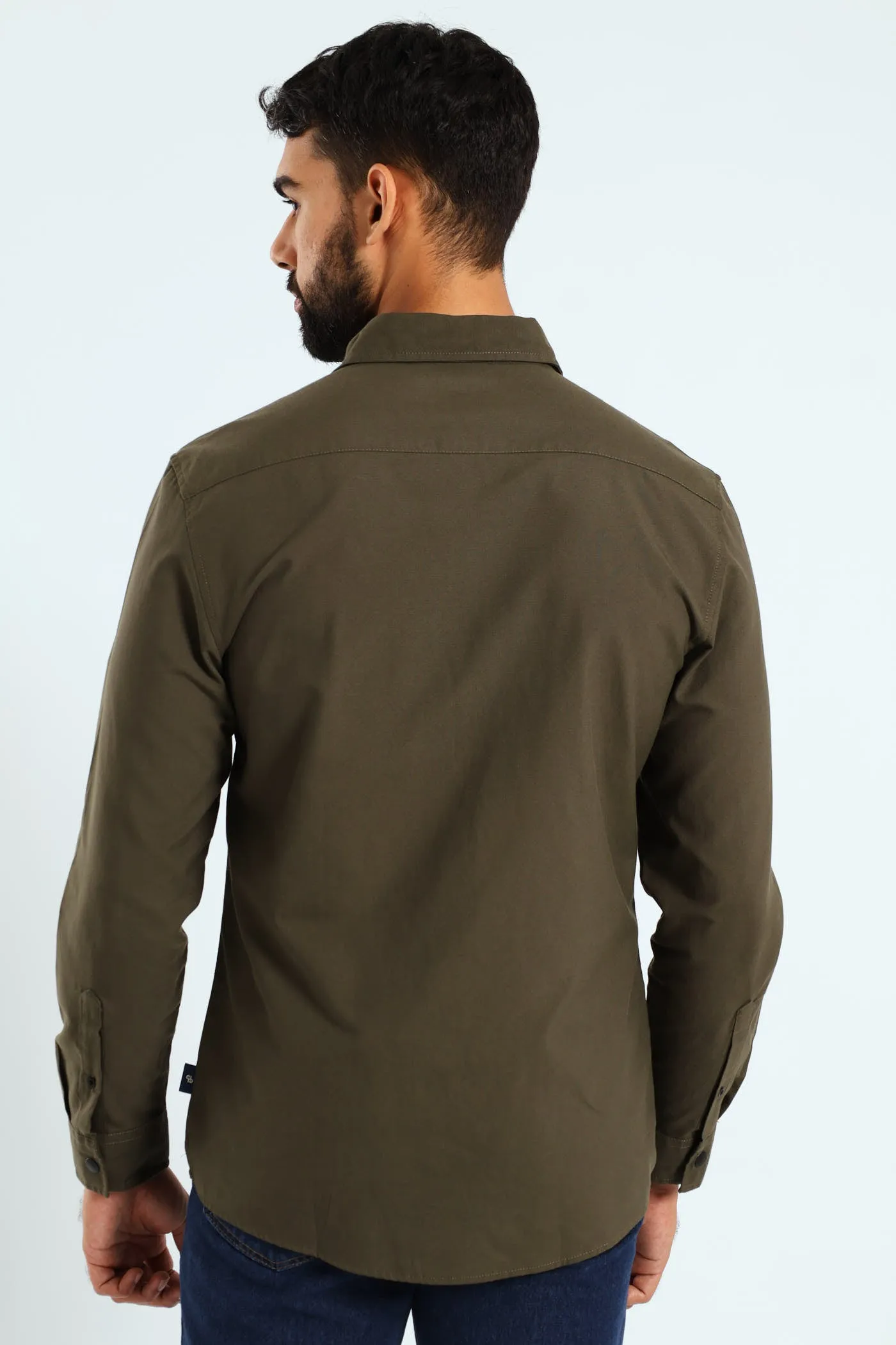Long Sleeve Utility Over Shirt - Fatigue sold by Edgars product image thumbnail 4