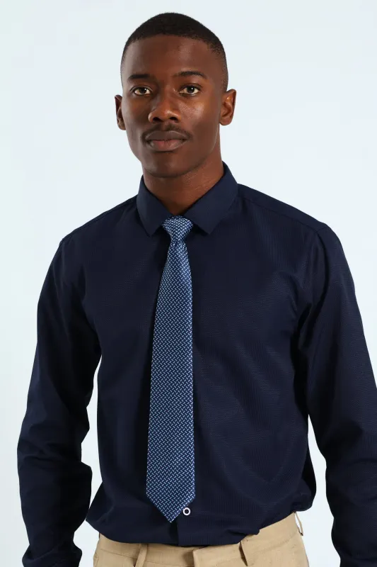 Dotted Tie - Blue sold by Edgars