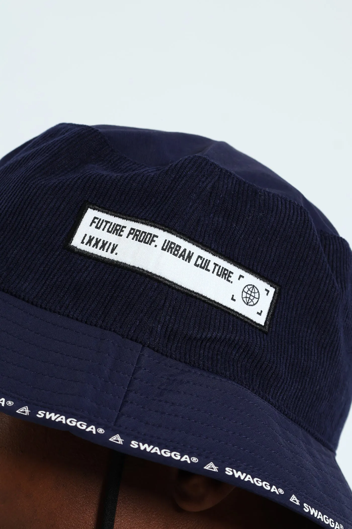 Brim Corduroy Bucket Hat - Navy sold by Edgars product image thumbnail 2