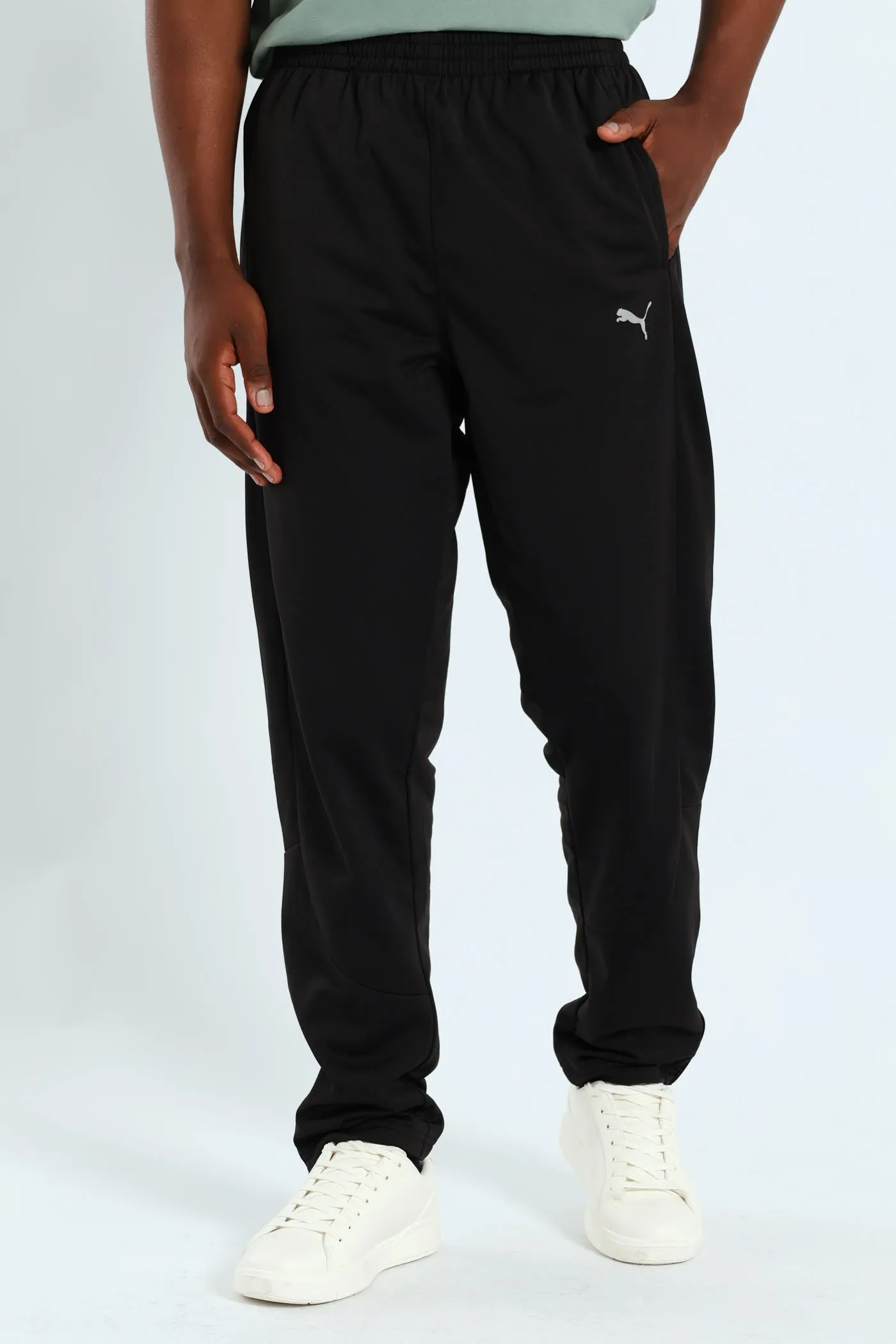 Essential Slim Tricot Pants - Black sold by Edgars