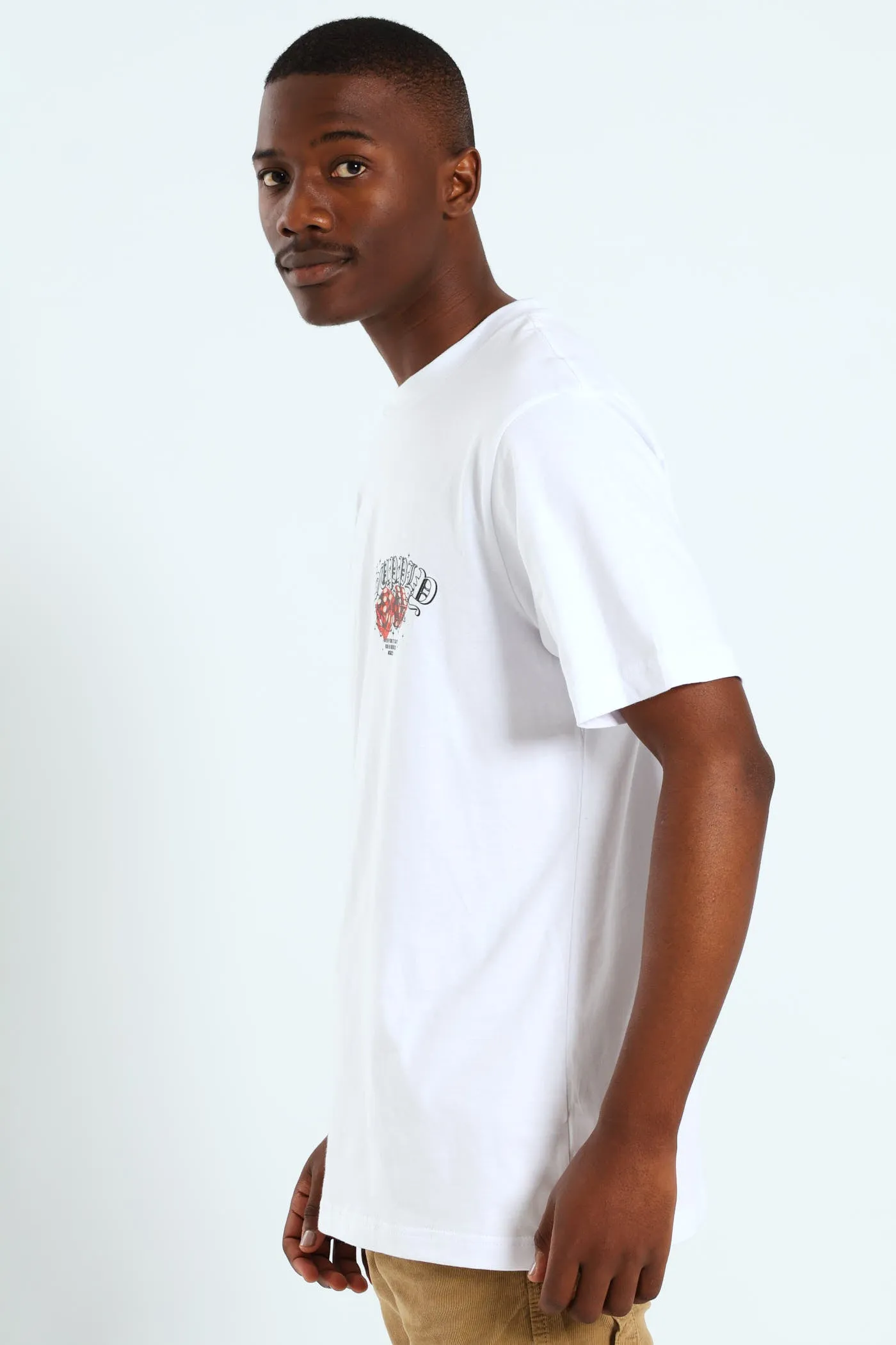Dice Print Front & Back Tee - White sold by Edgars product image thumbnail 3