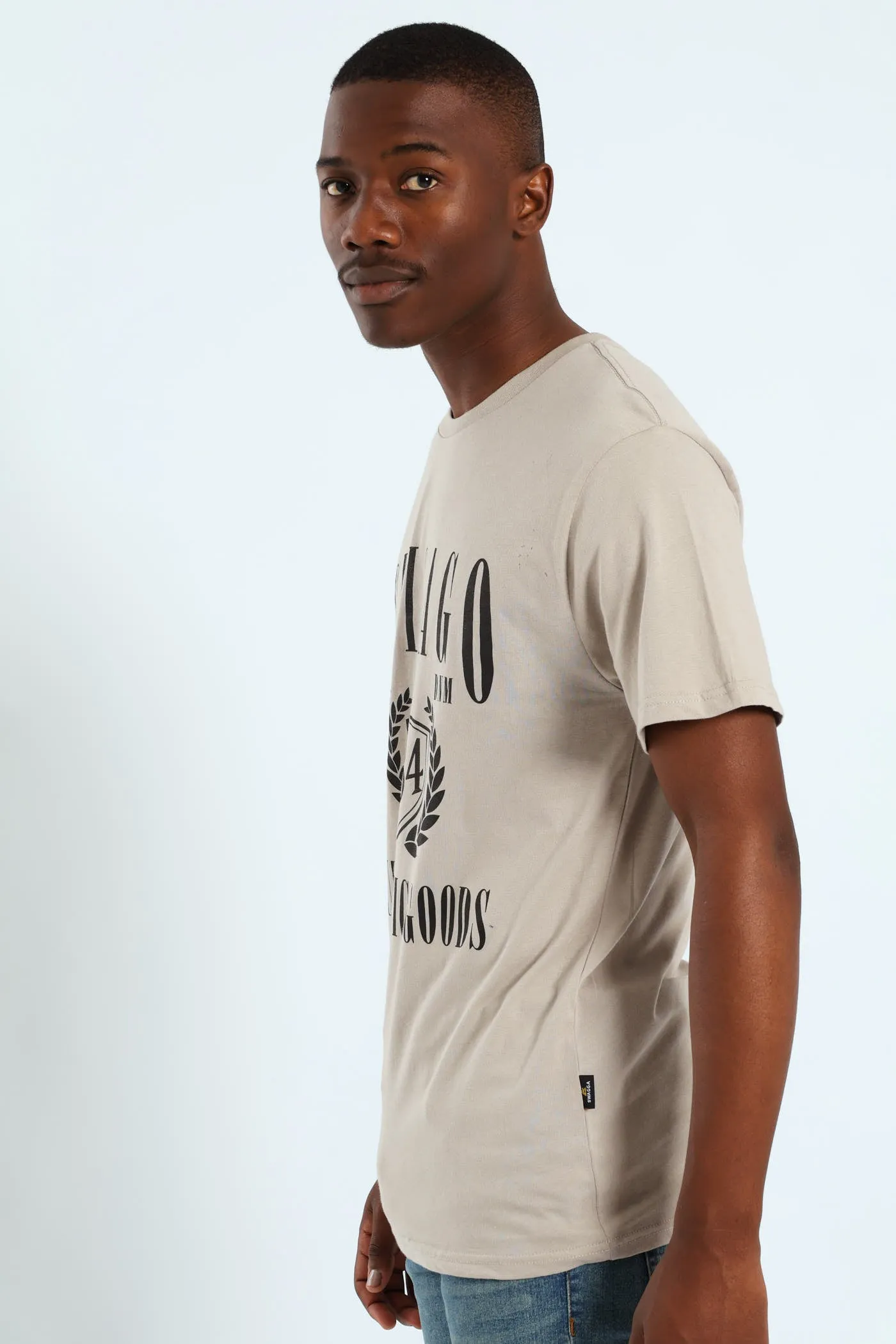 Basic Print Tee - Stone sold by Edgars product image thumbnail 3