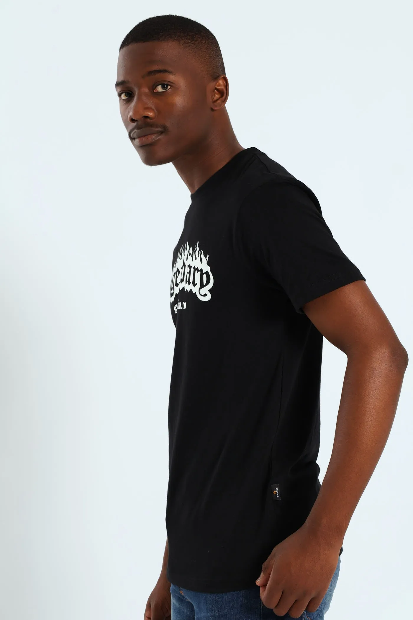 Basic Print Tee - Black sold by Edgars product image thumbnail 2