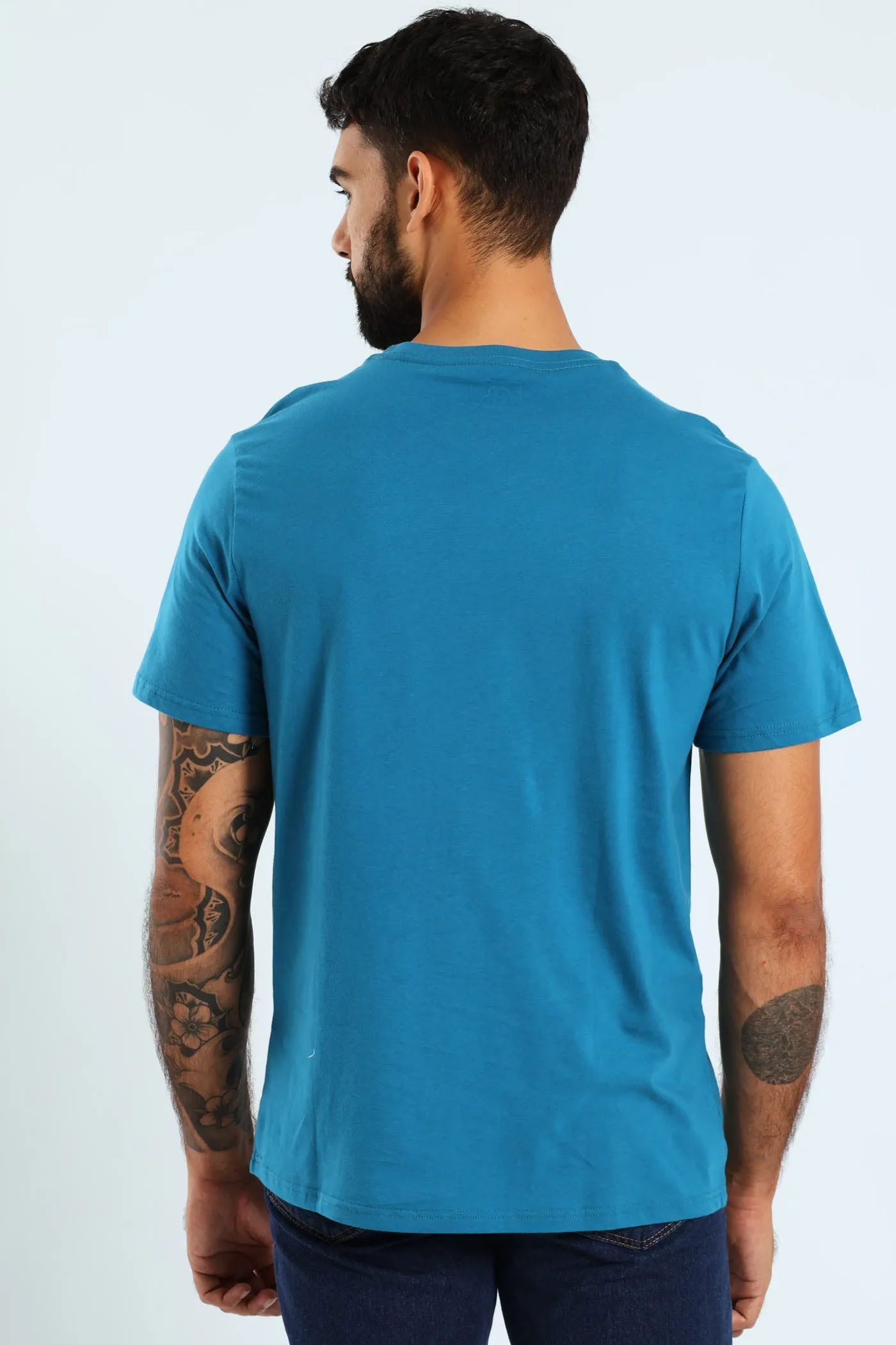 Stone Denim Premium Jeans Print Tee - Teal sold by Edgars product image thumbnail 3