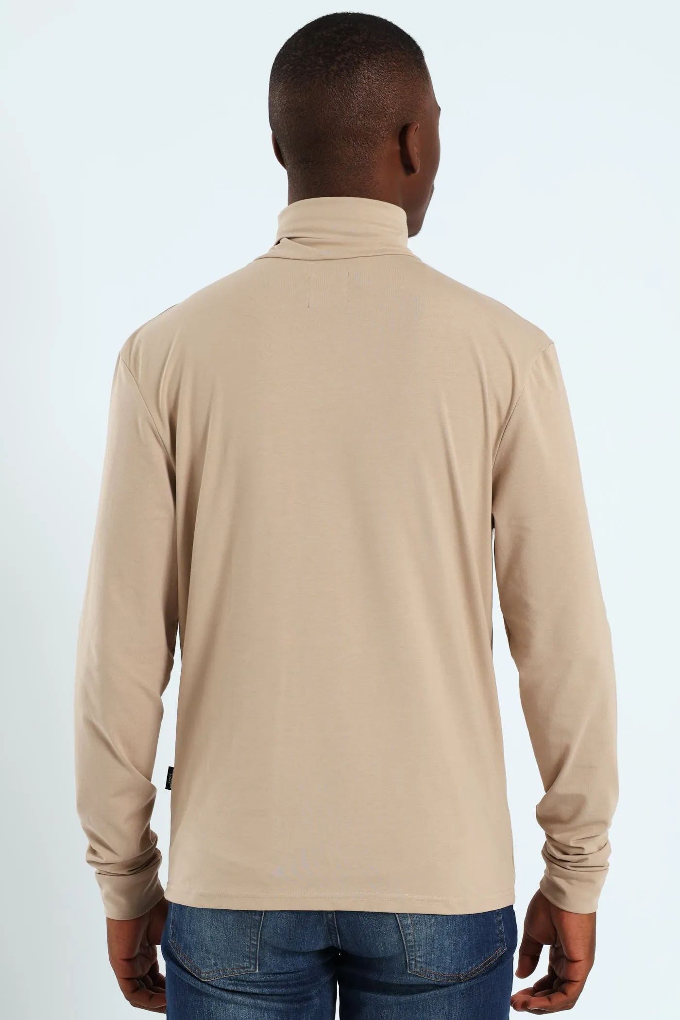 Long Sleeve Rollneck Tee - Stone sold by Edgars product image thumbnail 3