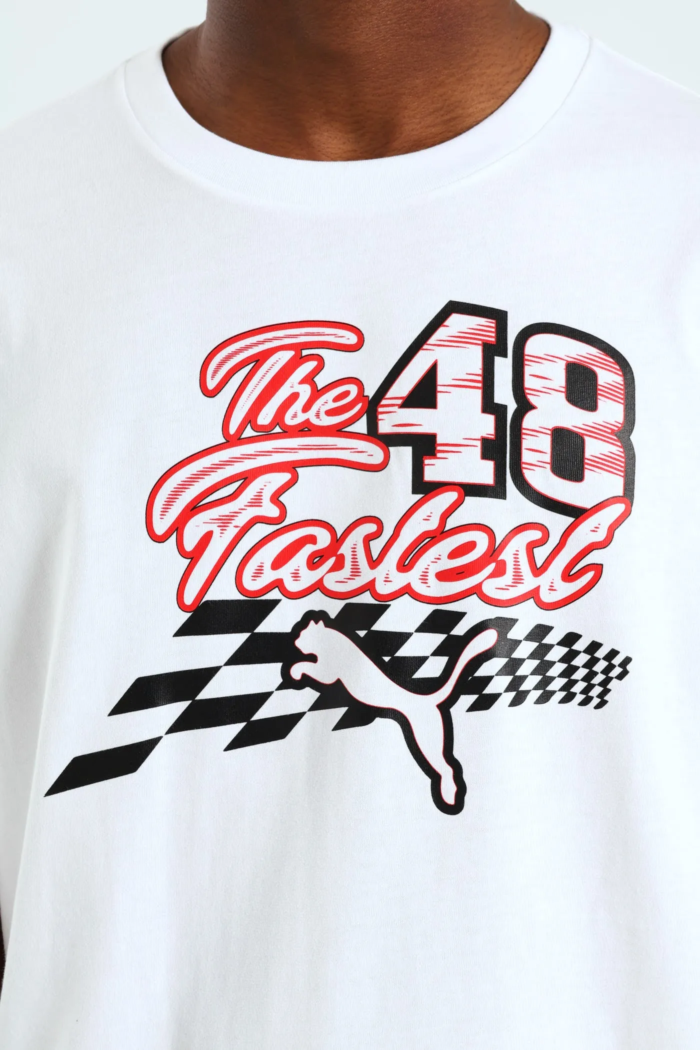 Graphics The Fastest Logo Tee - White sold by Edgars product image thumbnail 5