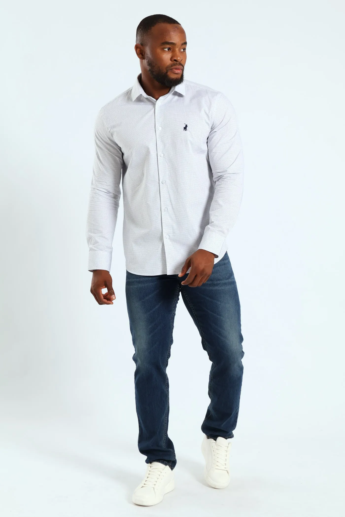 Mahan Long Sleeve Shirt - Blue sold by Edgars product image thumbnail 5