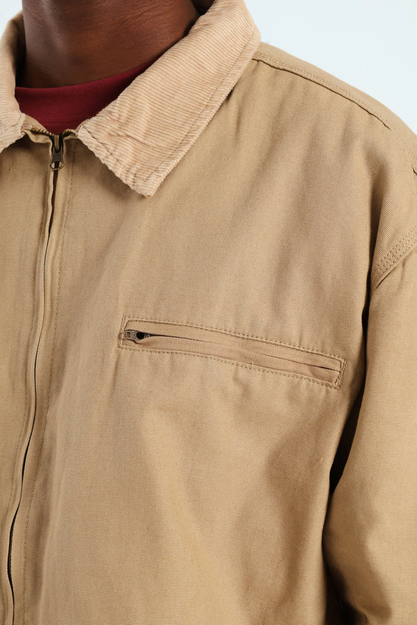 Corduroy Collar Worker Jacket - Taupe sold by Edgars product image thumbnail 2