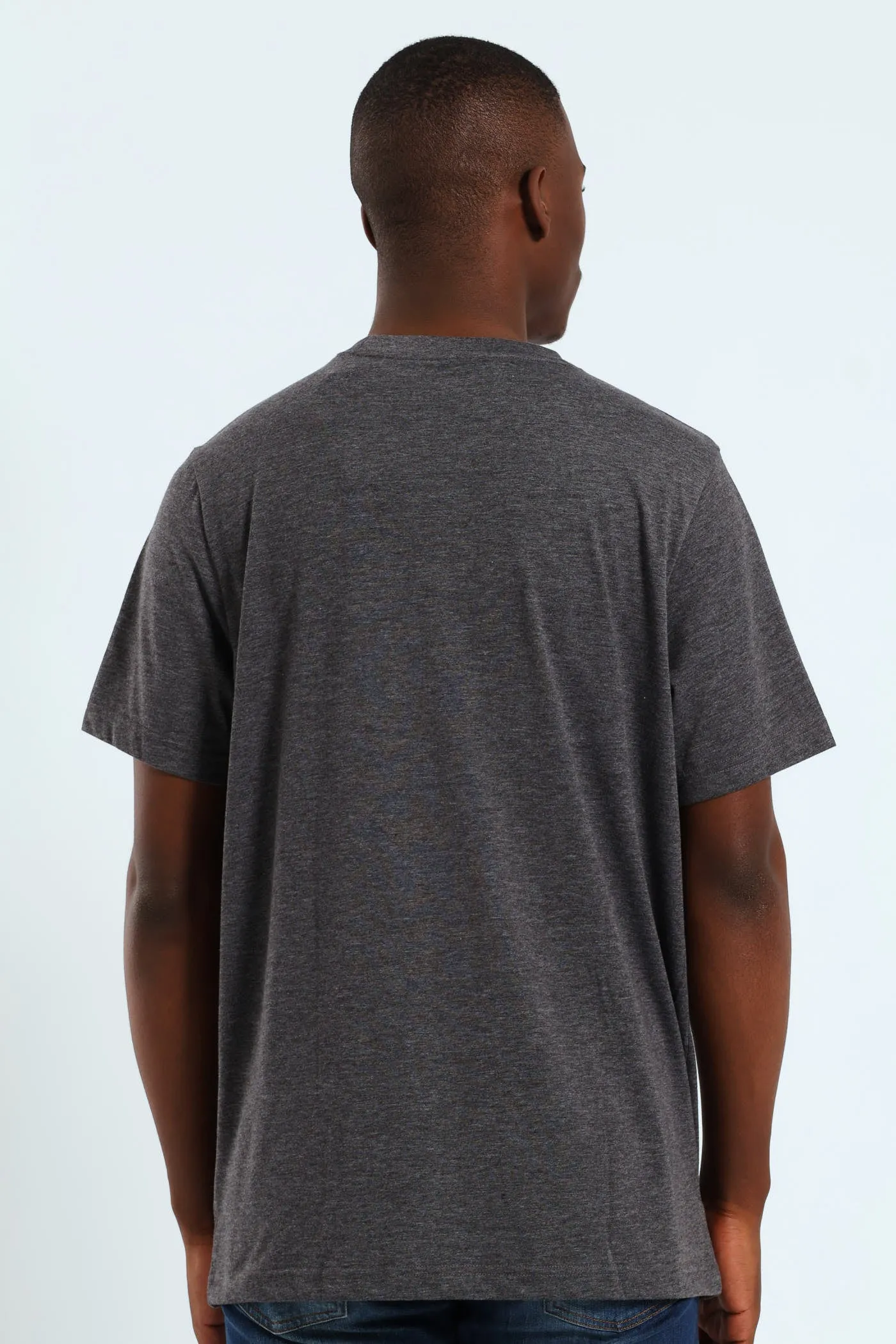 Essential No.1 Logo Heather Tee - Dark Grey sold by Edgars product image thumbnail 4