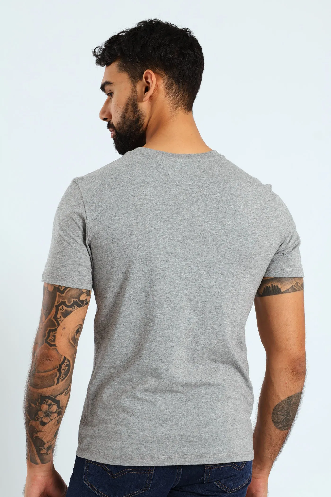 Aidy Cotton Tee - Grey Melange sold by Edgars product image thumbnail 4