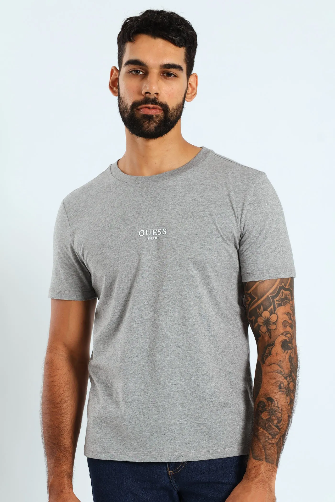 Aidy Cotton Tee - Grey Melange sold by Edgars