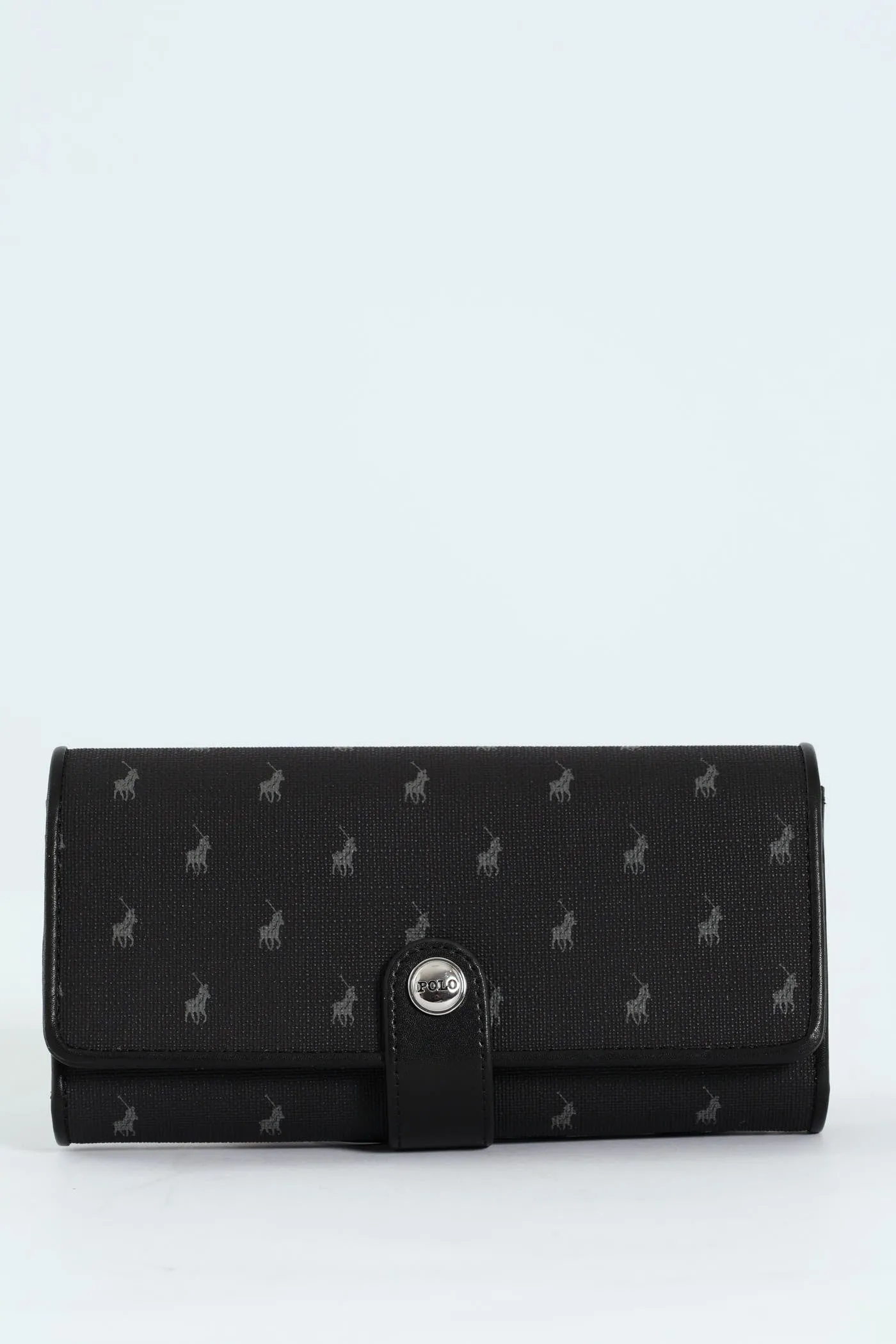 Iconic Trifold Purse - Black sold by Edgars