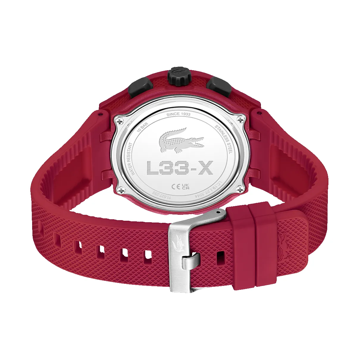 43MM TR90 Dial & Silicone Strap - Red sold by Edgars product image thumbnail 3