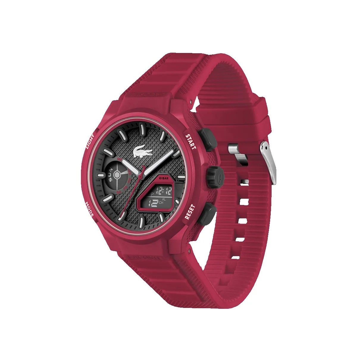 43MM TR90 Dial & Silicone Strap - Red sold by Edgars product image thumbnail 2