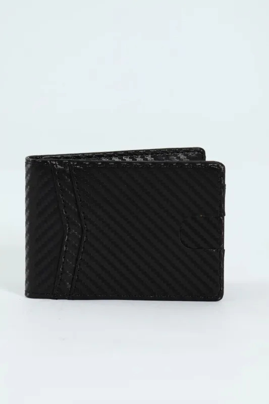 Metal Clip Card Holder Wallet - Black sold by Edgars 