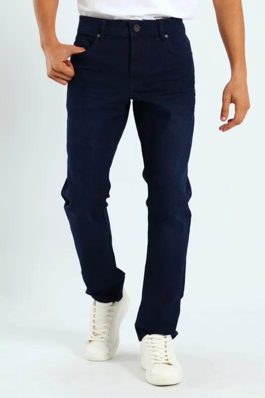 Dalton Slim Denim - Dark Indigo sold by Edgars