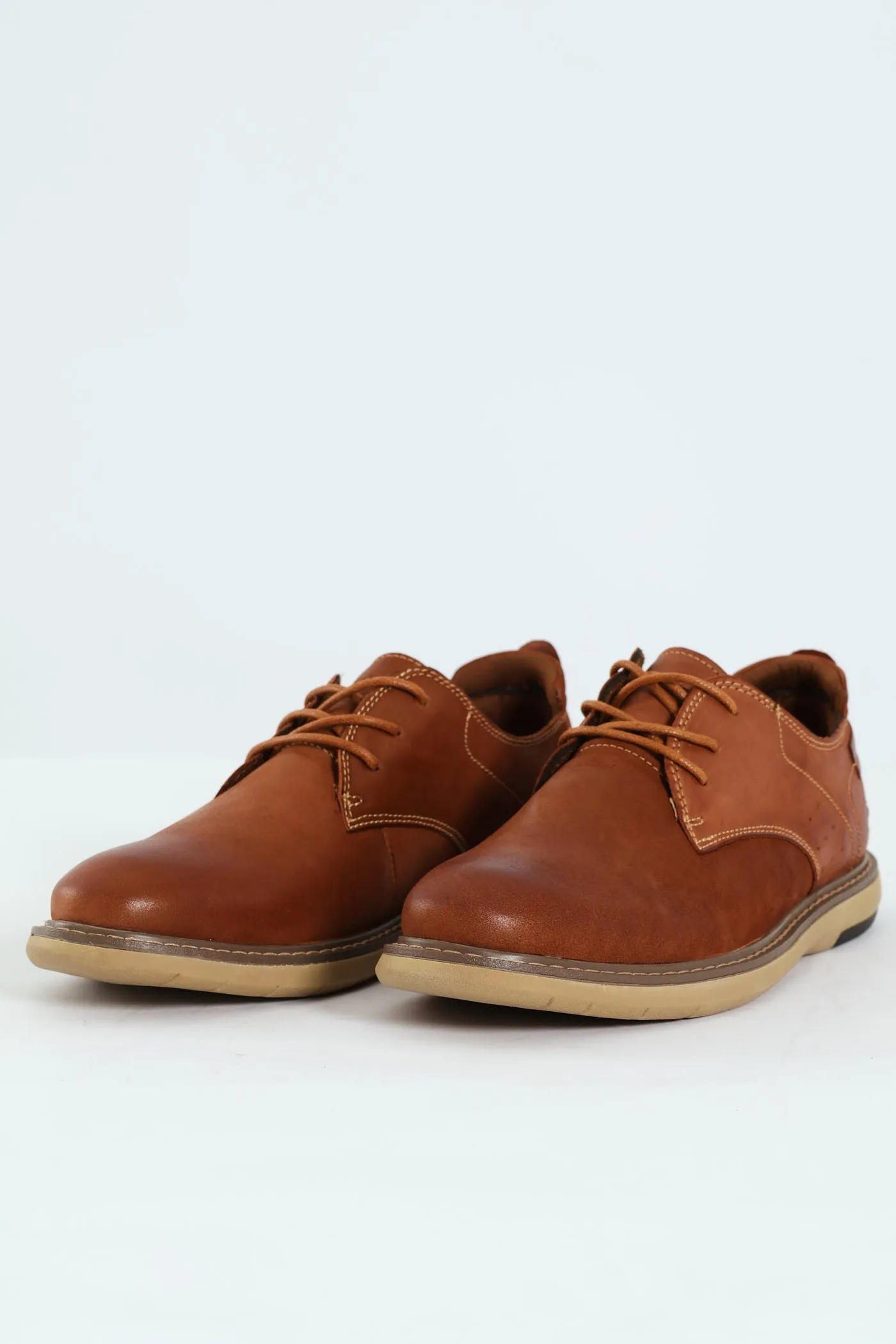 Lace Up Smart Casual Derby Shoe - Tan sold by Edgars product image thumbnail 3