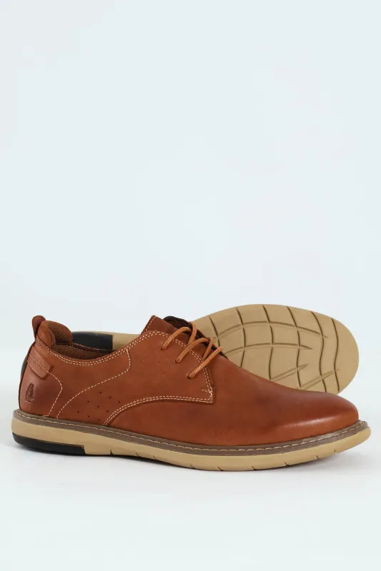 Lace Up Smart Casual Derby Shoe - Tan sold by Edgars 