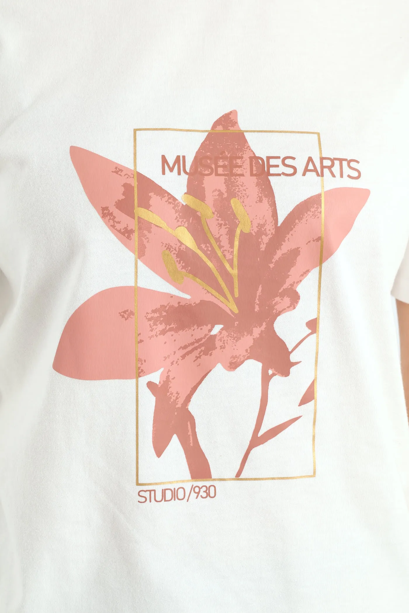 Rib Neck Boxy Lily Tee - White sold by Edgars product image thumbnail 4